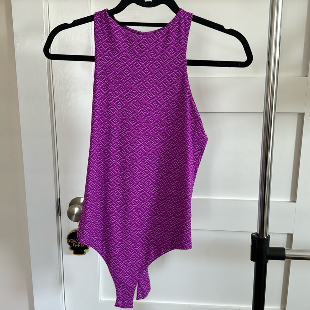 Fendi x Skims High Neck Bodysuit
